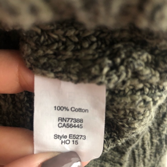 MADEWELL Knit Sweater Leftbank Marled Green Size M - Picture 6 of 6
